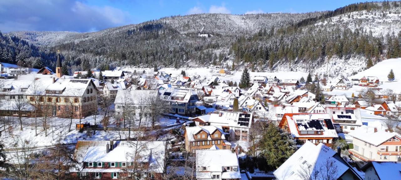 Ferienwohnung "Hirschlein" Im Schwarzwald ไบเออร์สบรอนน์ ภายนอก รูปภาพ